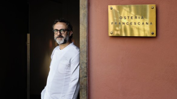 The king of Modena: Massimo Bottura at Osteria Francescana.