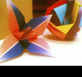 Origami made by Tim Shmigel.
