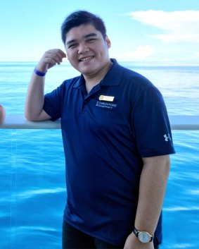 Cruise lover Venson Wong.