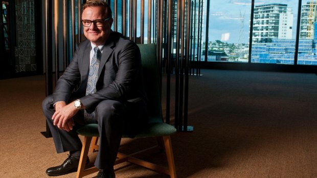 BoQ chief executive Jon Sutton says unlike its bigger rivals, the lender does not have a large exposure to housing in Sydney or Melbourne.