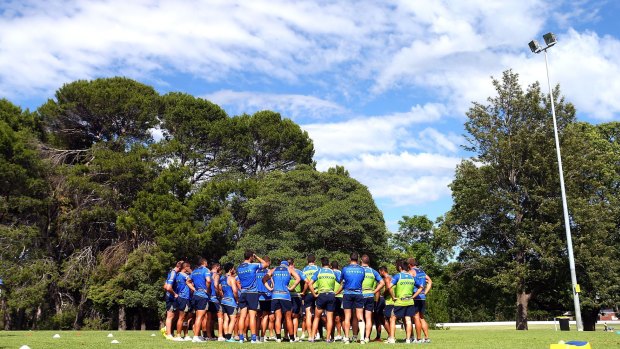 More drama: Eels players say they keep their focus on football and not off-field dramas.