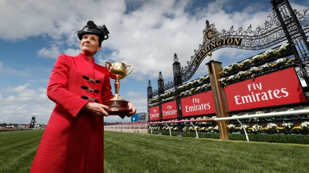 VRC chairman Amanda Elliott is in charge of her first Melbourne Cup.