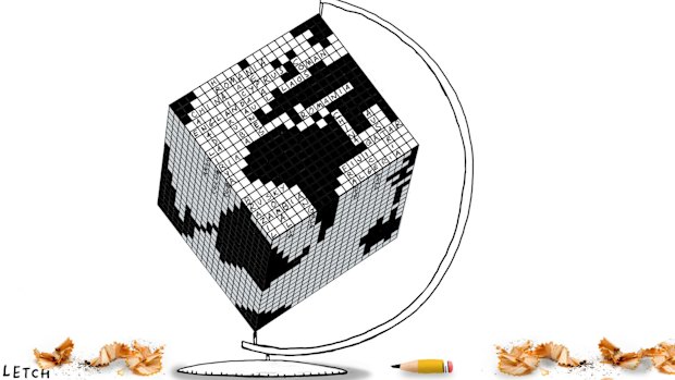 Wordplay: How to travel off (and on) the grid