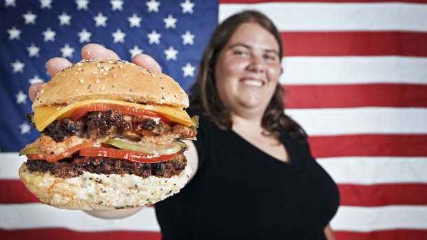 There are a lot of overweight Americans - just like Australia.