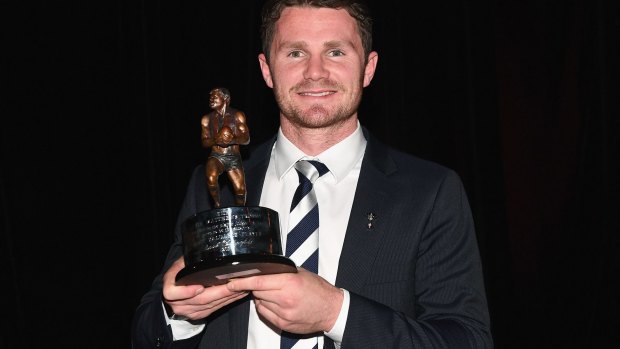 Patrick Dangerfield: A runaway winner in the AFLPA's most valuable player award. 