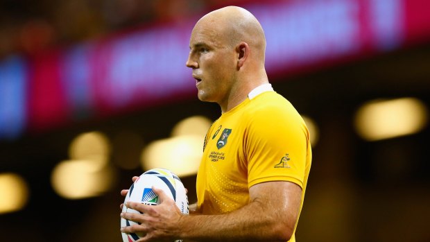 In demand: Wallabies and Brumbies captain Stephen Moore has been linked with Irish club Munster.