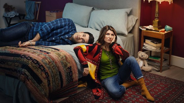Rob Delaney and Sharon Horgan, writers and stars of Catastrophe.
