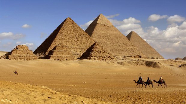 The pyramids of Giza have long been a drawcard for visitors to Egypt.