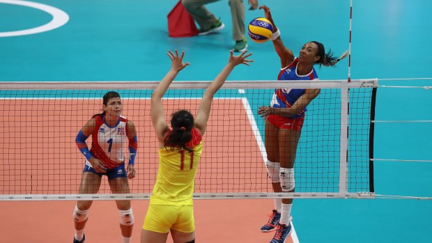 Puerto Rico lost to China in volleyball.