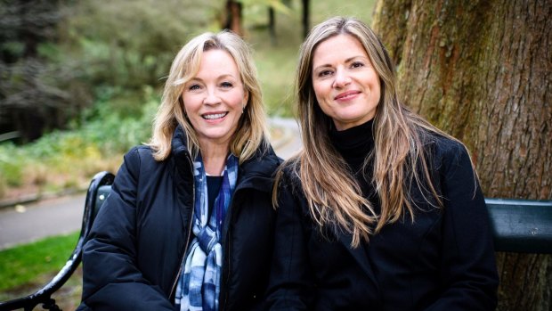 Julia Zemiro's Home Delivery with Rebecca Gibney: the mask slips.
