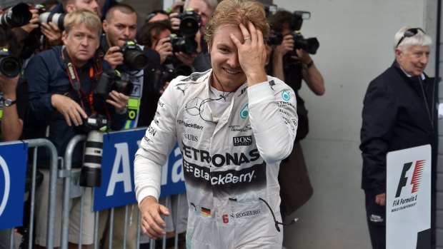Third win of the season: Nico Rosberg.