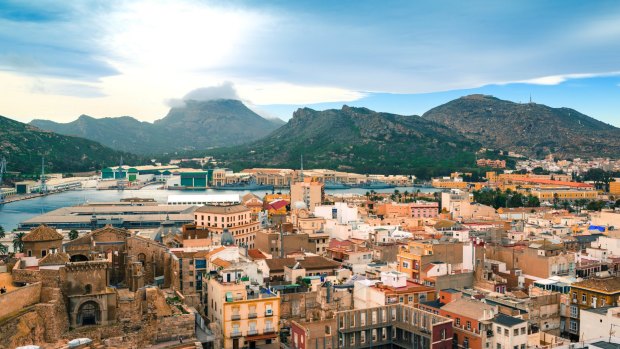 Cartagena in Spain is an increasingly popular port of call for Mediterranean cruise liners.