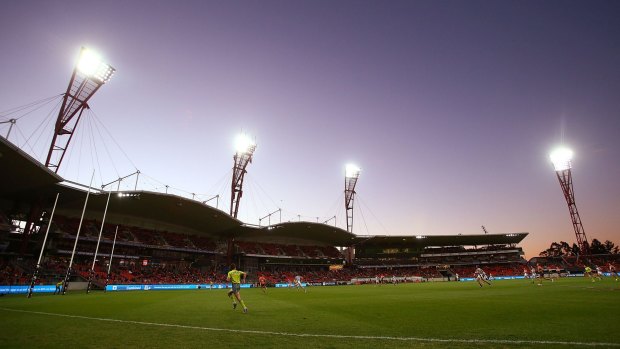 Spotless record: Greater Western Sydney's home ground will be at maximum capacity when they take on the Bulldogs.