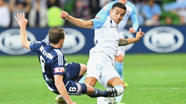 Tim Cahill is a mentor and inspirational figure for his Melbourne City teammates.