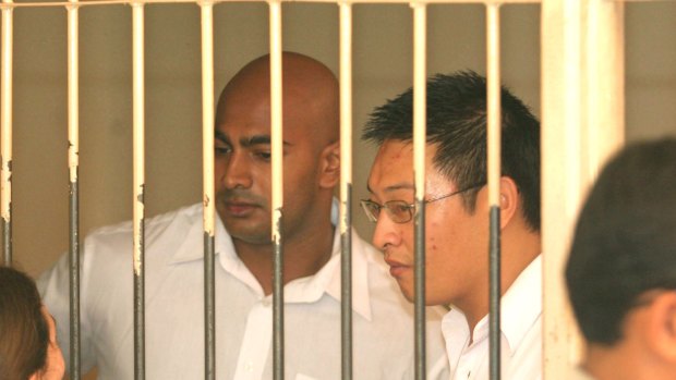 Executed Bali nine members Myuran Sukumaran and Andrew Chan in 2015.