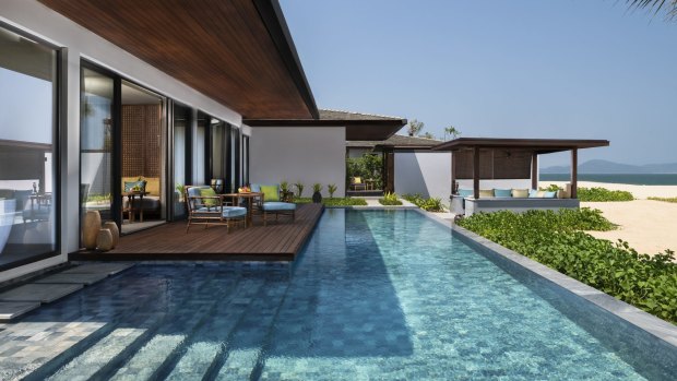 Two bedroom pool villa.
