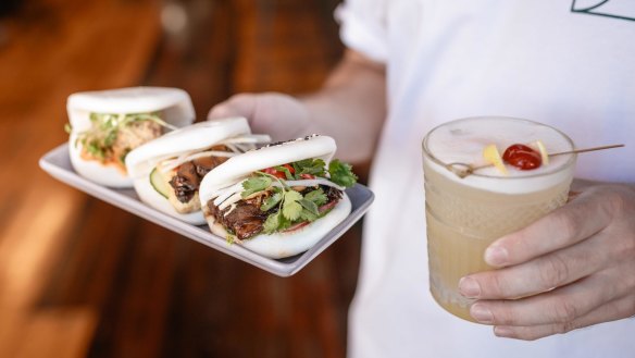 Assorted bao at Moon and Mountain.