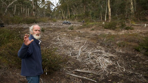 Chris Jonkers of the Lithgow Environment Group says the East Wolgan swamp is among the upland swamps damaged by the Springvale coal mine.