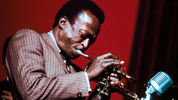 Miles Davis attained rock-star status playing jazz trumpet. 