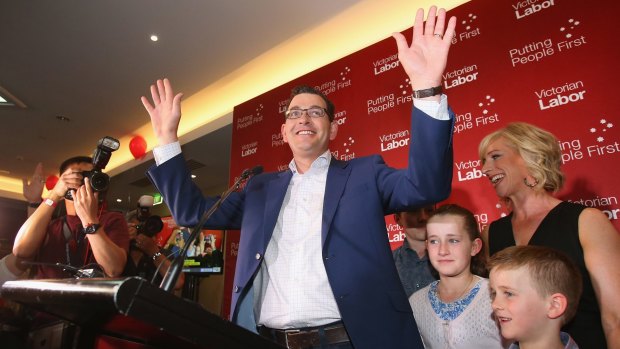 Winning tactic: Daniel Andrews was advised to 'be yourself.'