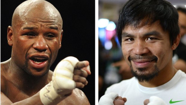 Fight of the century: Floyd Mayweather and Pacquiao.