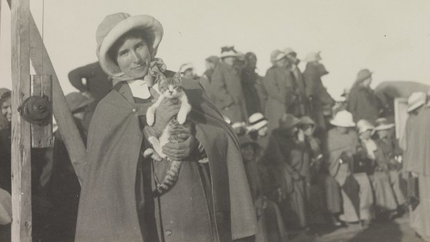 Florence Elizabeth McMillan, one of the nurses on the Greek Island of Lemnos during World War I.