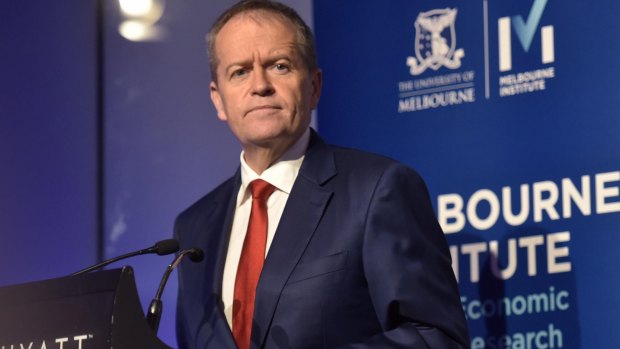 Opposition Leader Bill Shorten flagged more redistributive policies at the Melbourne Institute outlook conference last week. 