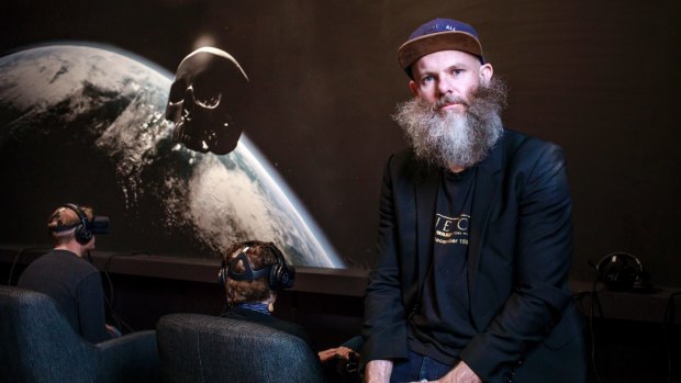 Shaun Gladwell is in Canberra as part of the Hyper Real exhibition at the National Gallery.