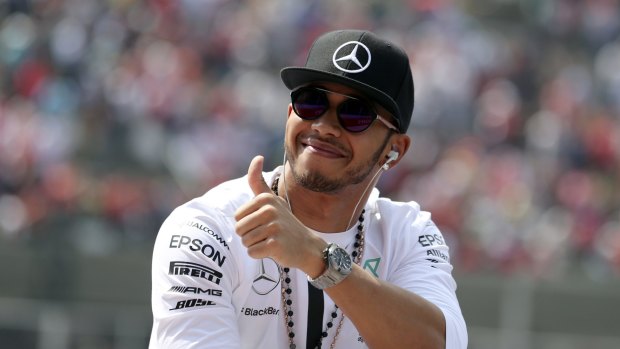 More competition: Mercedes driver Lewis Hamilton won't have it all his own way.