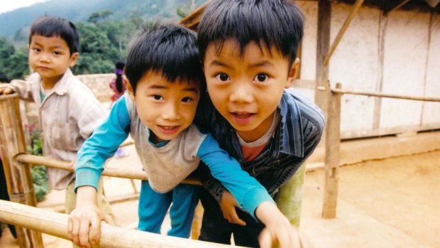 Children in northern Vietnam.