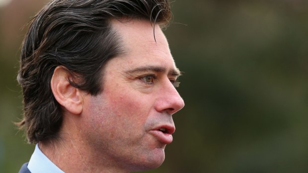 Massive bonanza: AFL chief Gillon McLachlan.