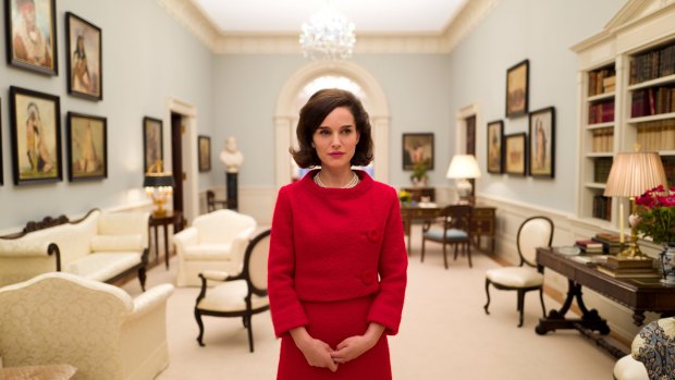 Natalie Portman's Jacqueline Kennedy is meticulously engineered.
