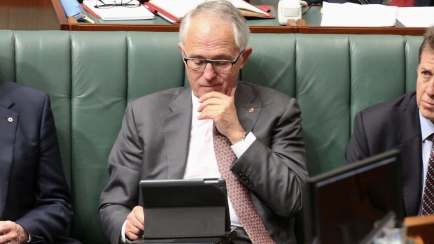 Prime Minister Malcolm Turnbull's use of a private email account has been questioned. 