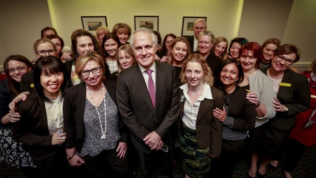 One obvious place for Turnbull to start is with women.