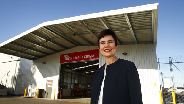 Virgin freight head Merren McArthur says her team scrambled to find space for a cargo shed at Sydney Airport.