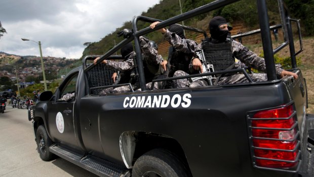 Venezuelan special forces exchanged gunfire with the rebellious police officer who has been on the run since leading a high-profile attack in Caracas last year.