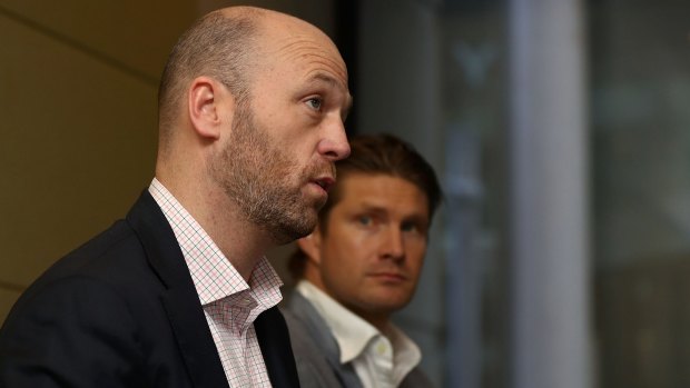 Drawn out: Australian Cricketers' Association chief Alistair Nicholson expressed concern to players over how long arbitration could be dragged out in the pay dispute with Cricket Australia.