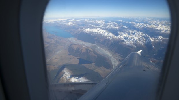 Flying to the South Island? Be sure to grab a window seat.