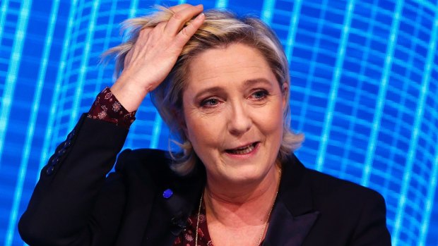 Marine Le Pen, the French far-right presidential candidate.