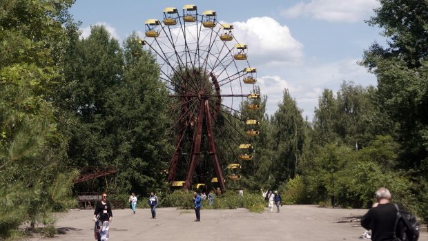 The Chernobyl Exclusion Zone, two hours north of the Ukrainian capital Kiev, the 1986 site of the world's worst nuclear disaster.