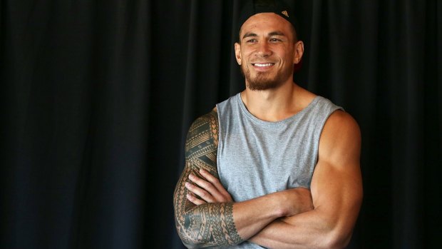 Fight time: Sonny Bill Williams.