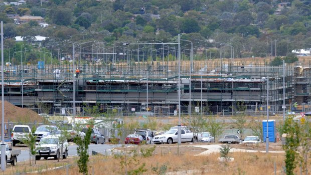 Canberra apartment building: Canberra has the highest proportion of units to houses of any capital city, according to QBE.
