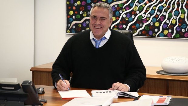 Treasurer Joe Hockey has taken a backseat in the lead-up to Tuesday's budget.
