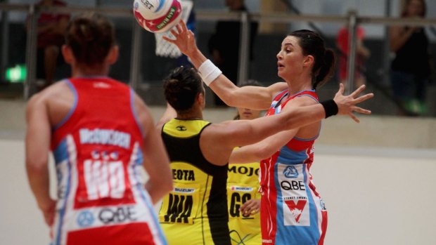 Sharni Layton passes out under pressure.
