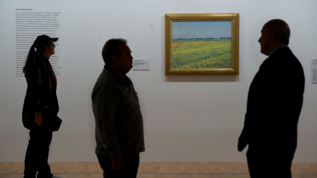 Gustave Caillebotte's Plain of Gennevilliers features at the NGV. 