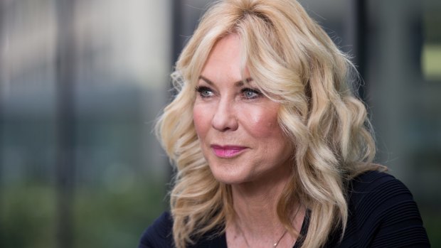 Kerri-Anne Kennerley, whose husband, John, suffered a spinal cord injury after a fall, at UTS in Sydney.