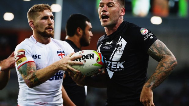 "I'm working with great guys around me in Kieran Foran and Simon Mannering": Shaun Kenny-Dowall.