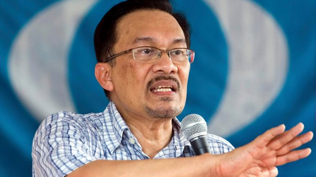 Malaysia's former deputy prime minister Anwar Ibrahim.