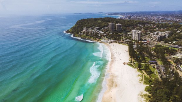 Burleigh Beach.