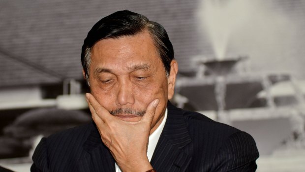 Indonesia's Coordinating Minister for Political, Legal and Security Affairs, Luhut Panjaitan.
